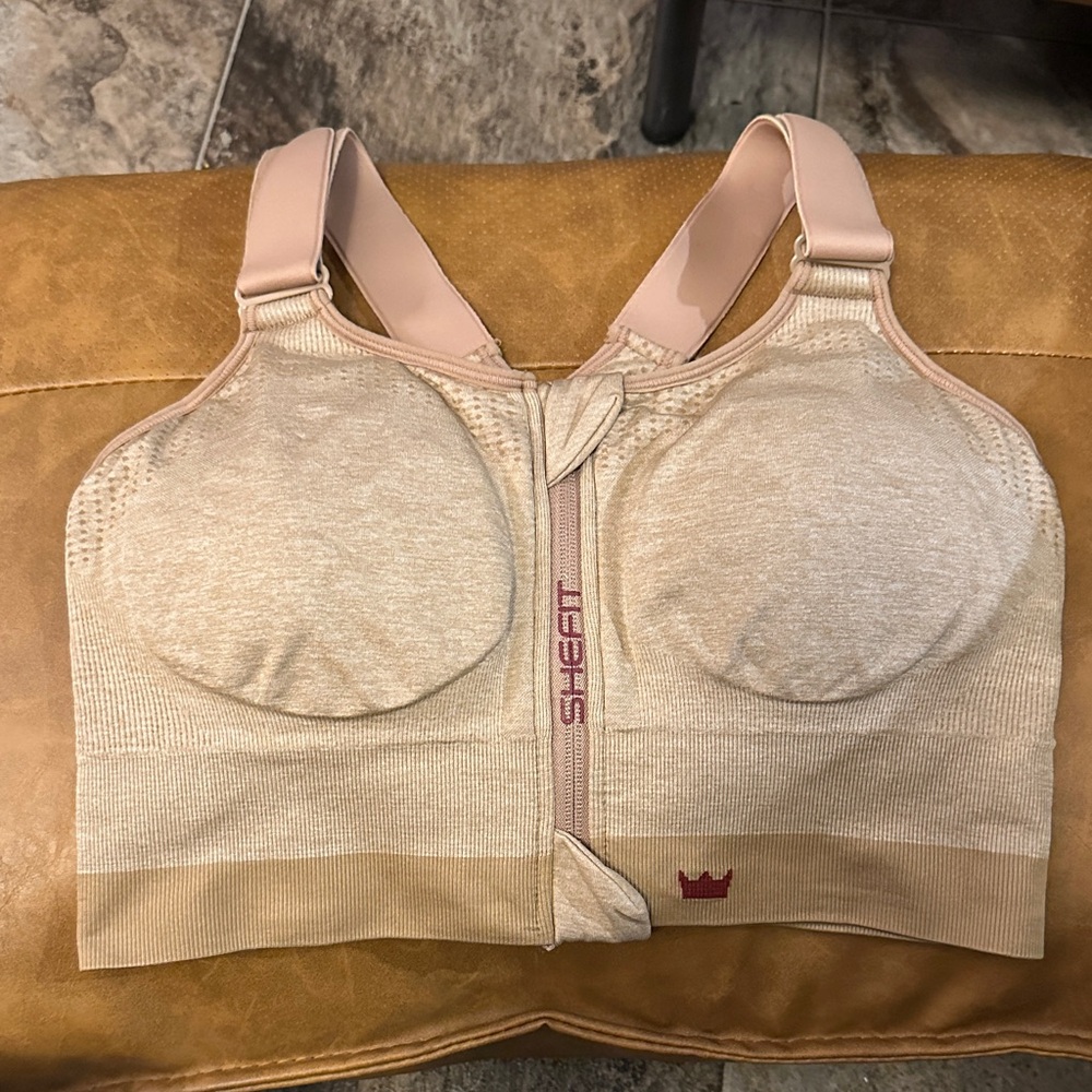 SHEFIT Women's Tan Sports Bra